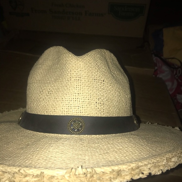 Lucky brand straw hat NEW - Picture 1 of 6